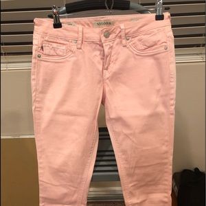 UEC Vigoss Pink skinny jeans!